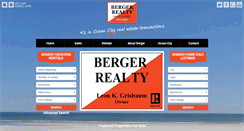 Desktop Screenshot of bergerrealty.com